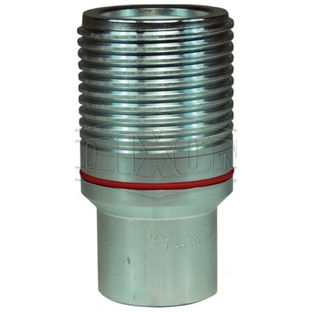 Dixon WS-BOP Wing Style High Pressure Plug, 1-1/2-11-1/2 Nominal, FNPT, Steel, Domestic WS12F12-BOP
